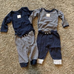 Burt's Bees Baby Onesies and Pant Set